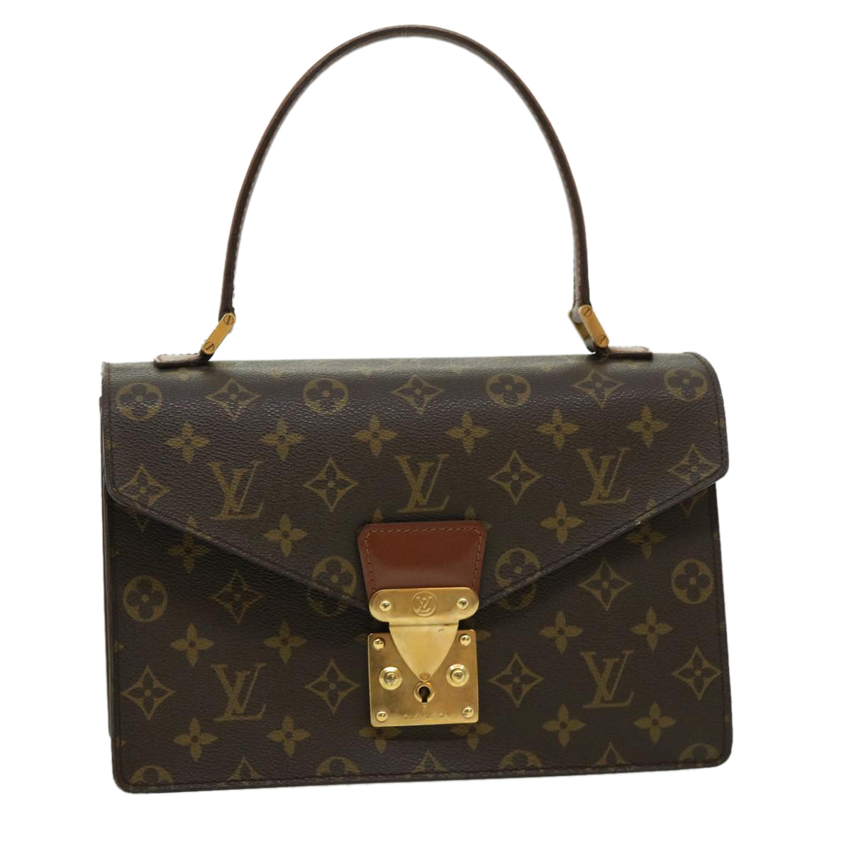 Louis Vuitton Monogram Concorde Hand Bag M51190 Lv Auth 30786
